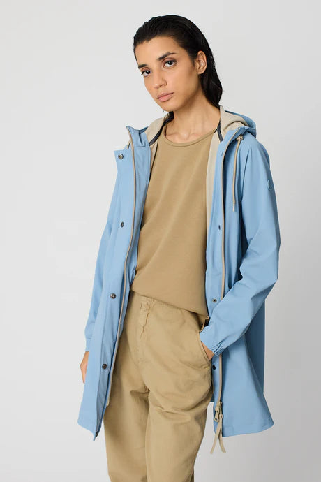 Tanta Neboa Raincoat Faded Denim