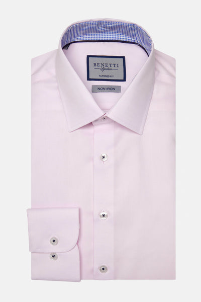 Benetti Brad Shirt Tapered Fit - Pink