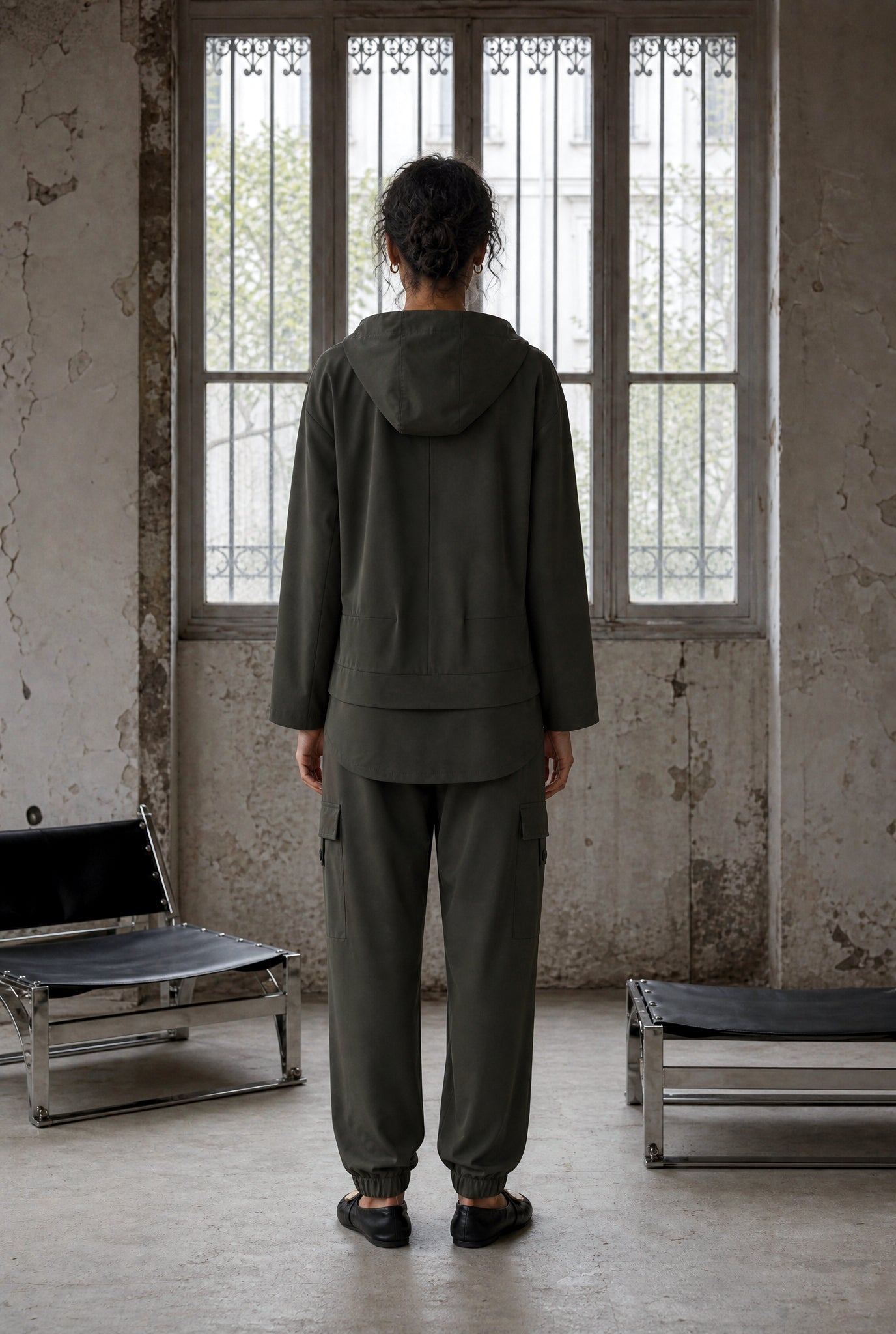 Jane Lushka Simona Jacket Technical Jersey Army