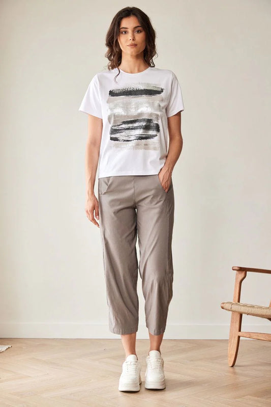 Peruzzi Classic Slouch Trouser Taupe