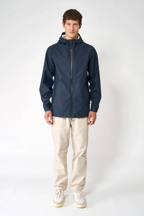 Tanta Mens Ulap Waterproof Raincoat Navy