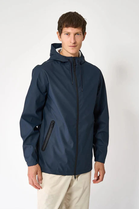 Tanta Mens Ulap Waterproof Raincoat Navy