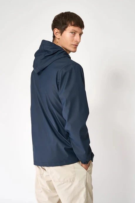 Tanta Mens Ulap Waterproof Raincoat Navy