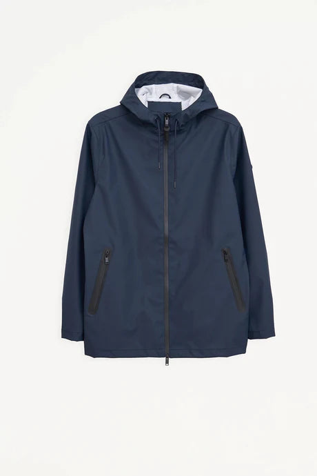 Tanta Mens Ulap Waterproof Raincoat Navy