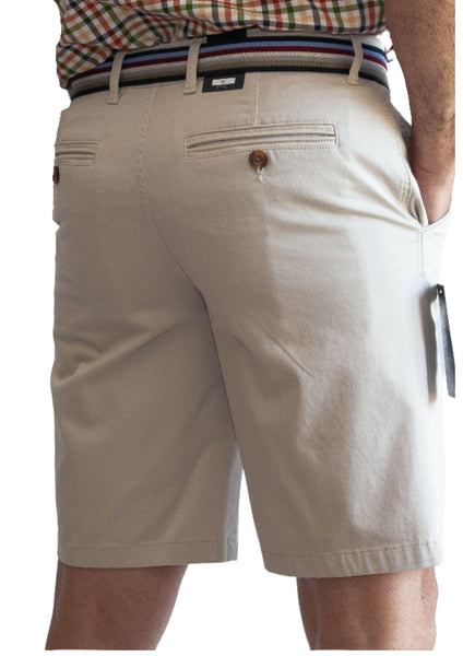 Bruhl Fano Stretch Tailored Shorts – Beige