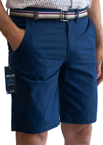 Bruhl Fano Stretch Tailored Shorts – Blue
