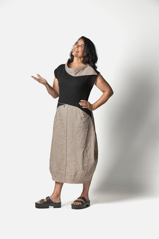 My Soul Crinkle Dress Sand