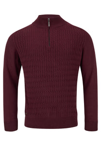 6th Sense Diego 1/4 Zip-Bordo