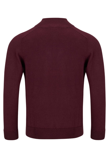 6th Sense Diego 1/4 Zip-Bordo