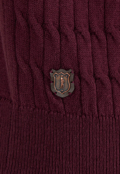 6th Sense Diego 1/4 Zip-Bordo