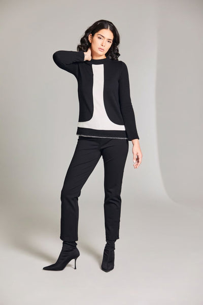 Peruzzi Curve Black Knit