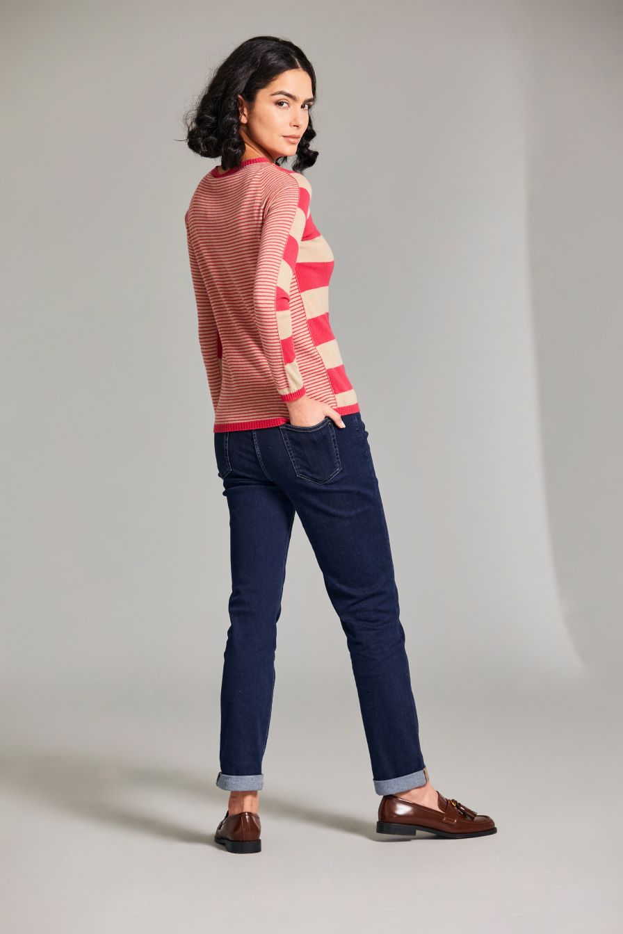 Peruzzi Mixed Stripe Knit