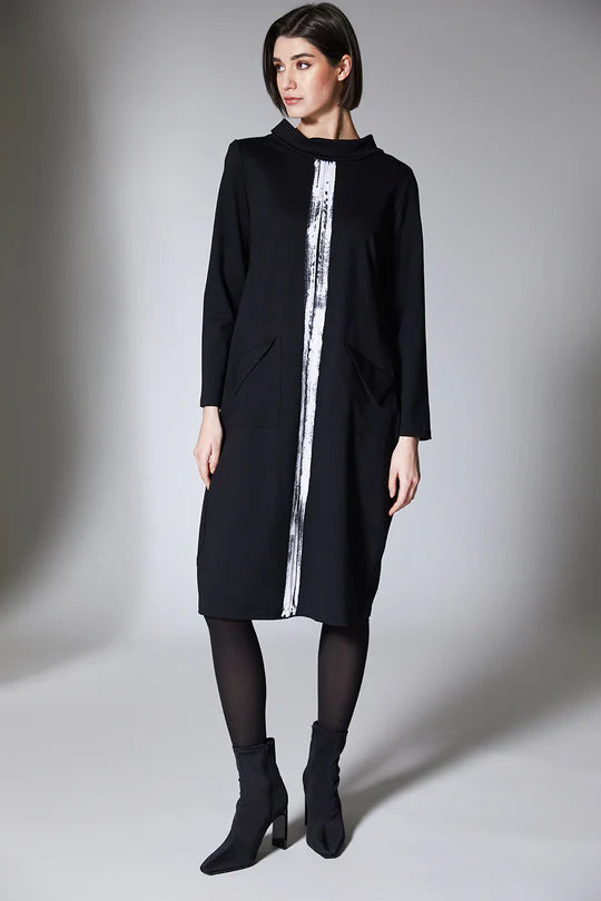 Peruzzi Brush Stroke Dress