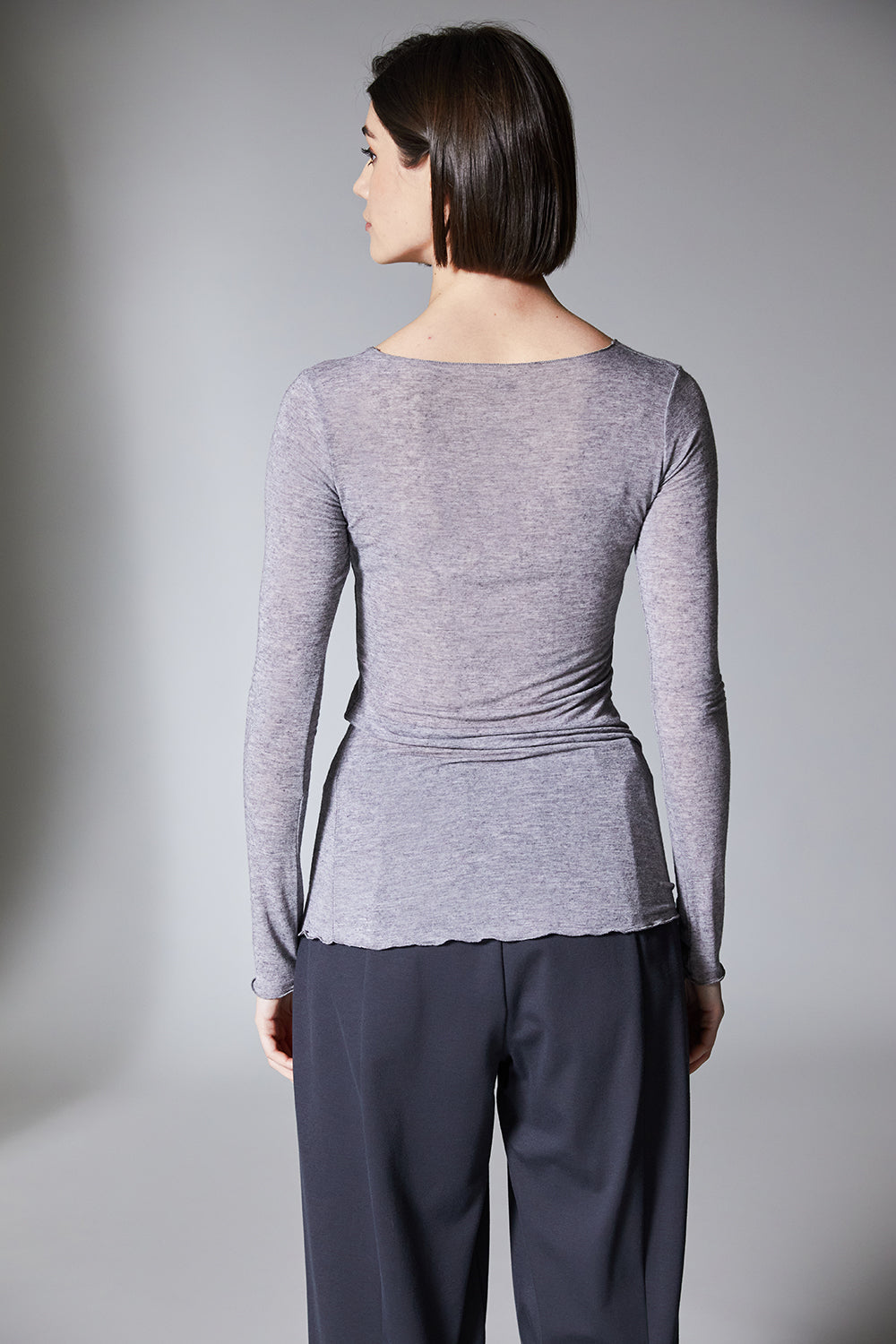 Peruzzi Cashmere Undertop Grey