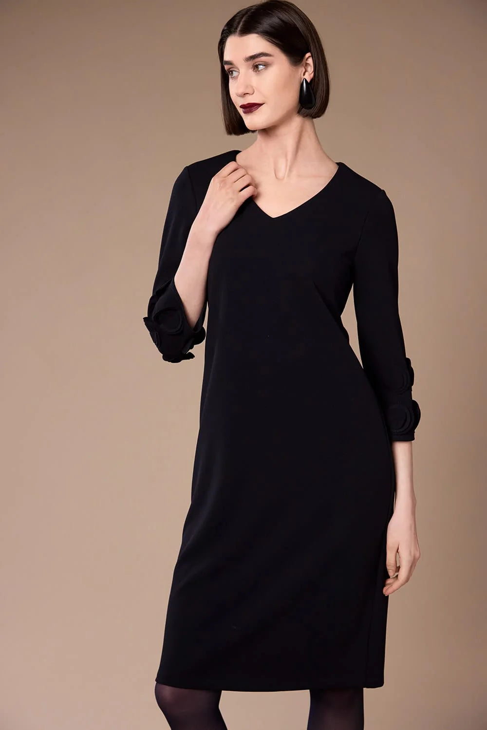 Peruzzi Frill Sleeve Dress
