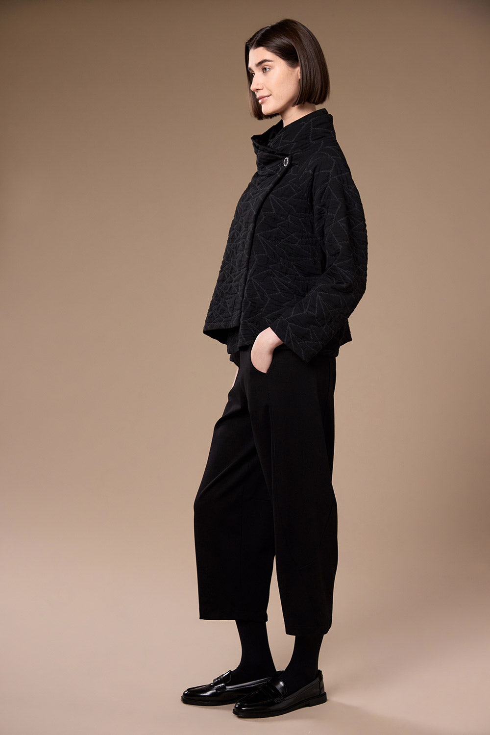 Peruzzi Textures Cross Over Jacket