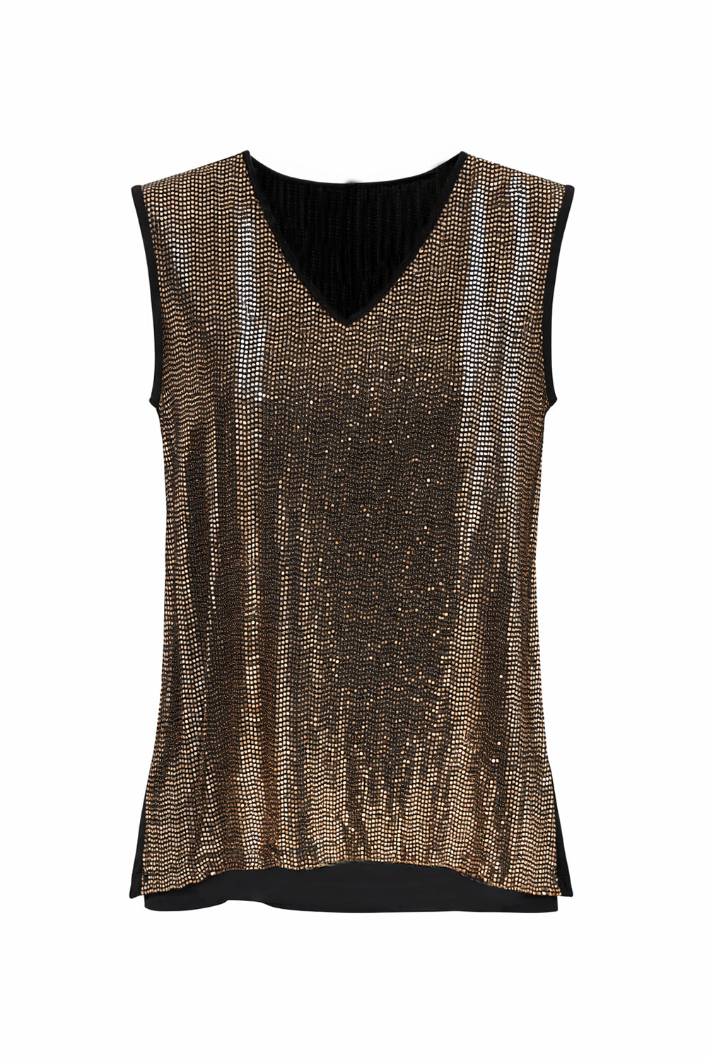 Peruzzi Sparkle Top Gold