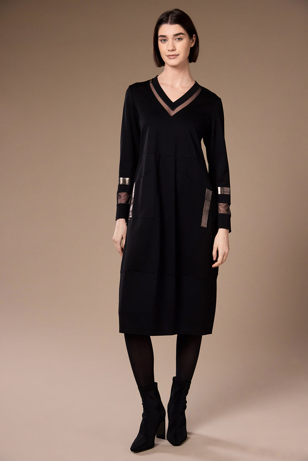Peruzzi Bronze Dress