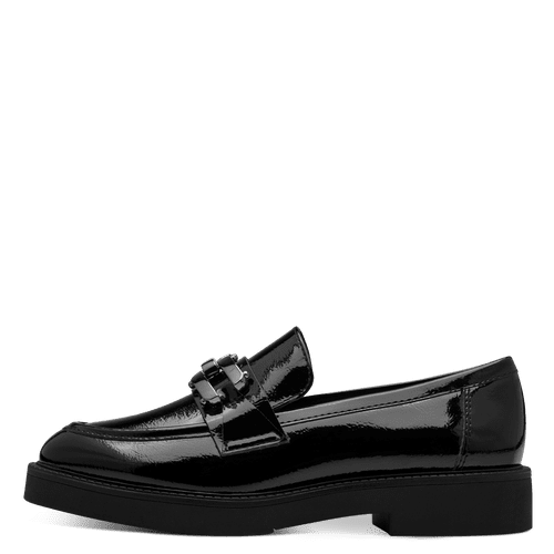 Marco Tozzi Chain Loafer- Black