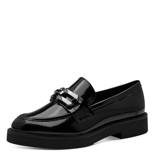 Marco Tozzi Chain Loafer- Black