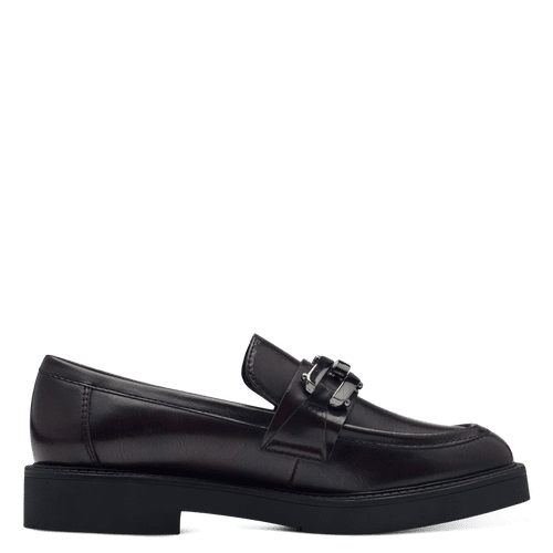 Marco Tozzi Chain Loafer- Bordeaux