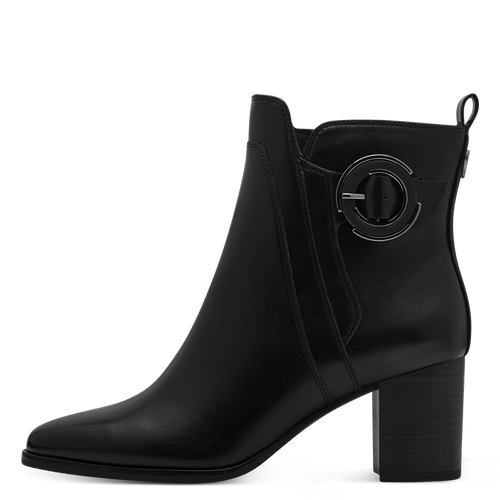 Marco Tozzi Black Buckle detail Boot