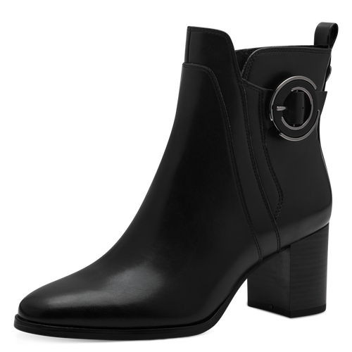Marco Tozzi Black Buckle detail Boot
