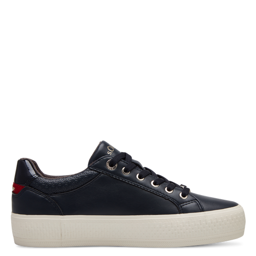 S.Oliver Zip Trainer -Navy