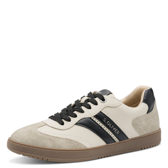 S.Oliver Trainer Taupe/Black
