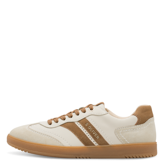 S.Oliver Trainer Cream/Brown