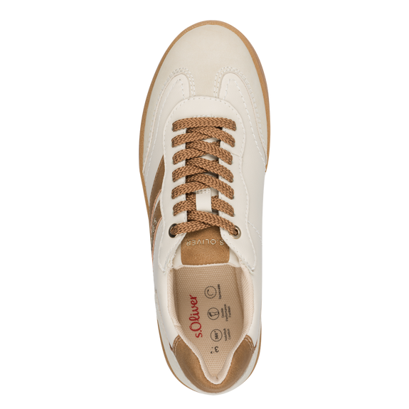 S.Oliver Trainer Cream/Brown