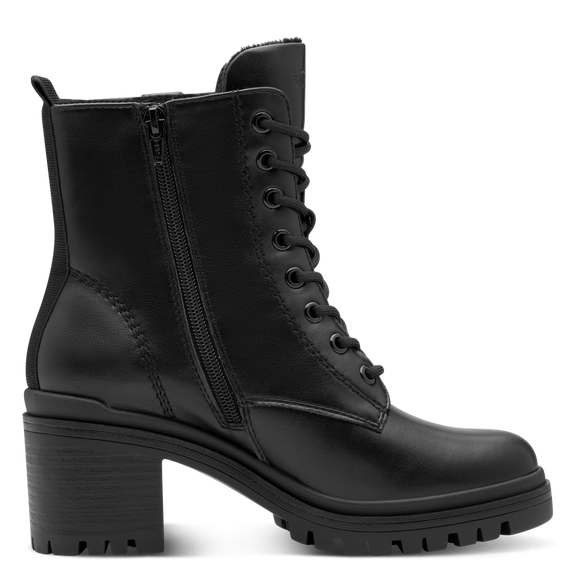 S.Oliver Lace Up Heel Boot