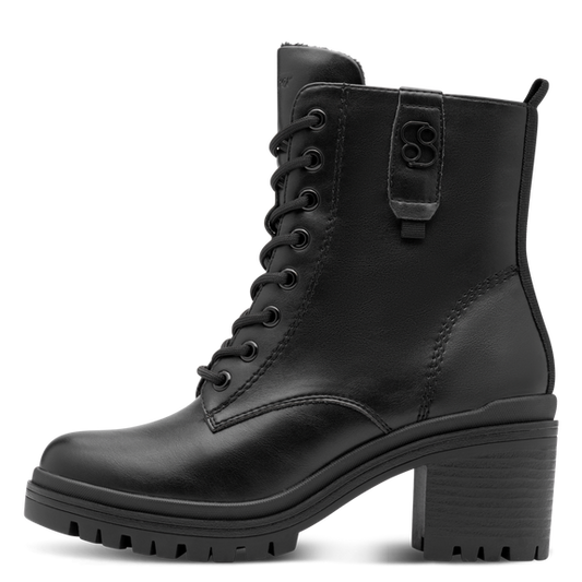 S.Oliver Lace Up Heel Boot