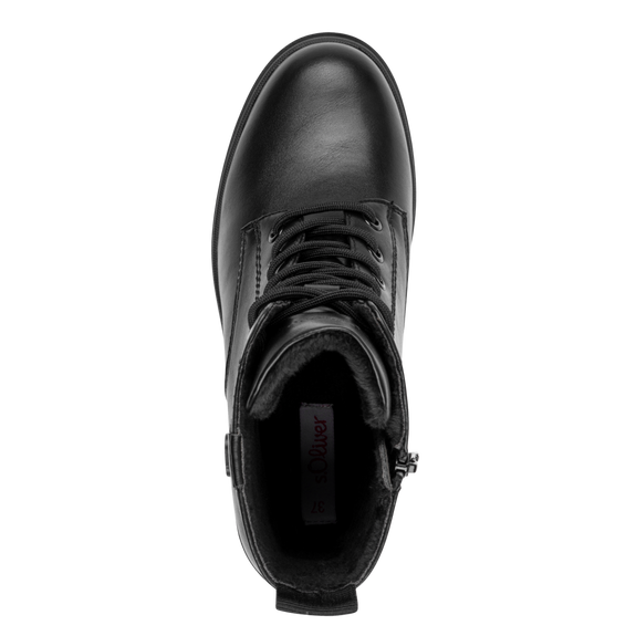 S.Oliver Lace Up Heel Boot