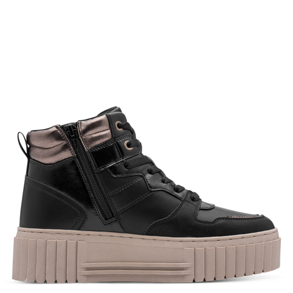 S.Oliver Platform Boot Black