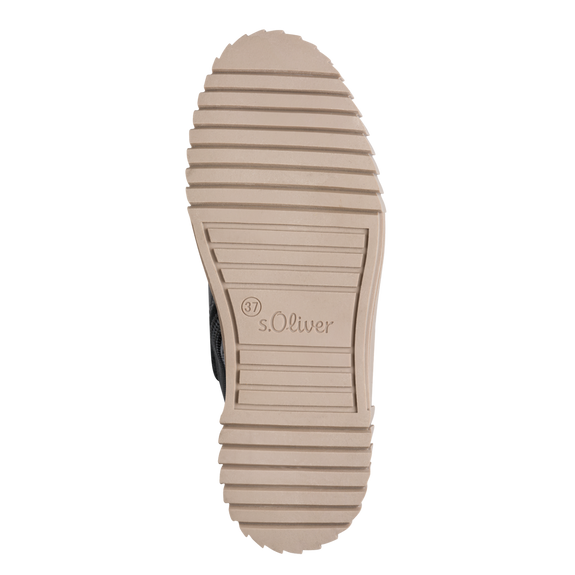 S.Oliver Platform Boot Black