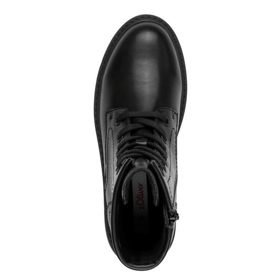 S.Oliver Lace Up Heel Boot