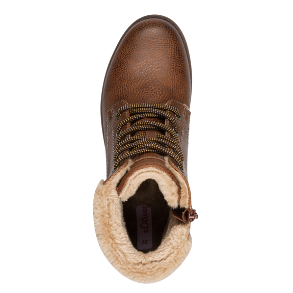 S.Oliver Tex Boots Cognac