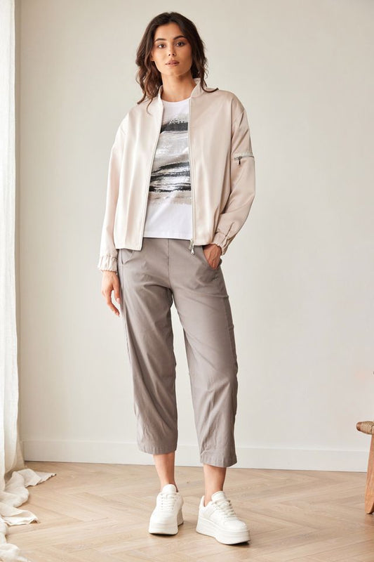 Peruzzi Bomber Jacket With Zip