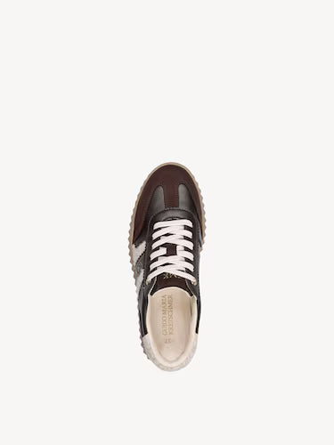 Marco Tozzi Platform Trainers Mocca