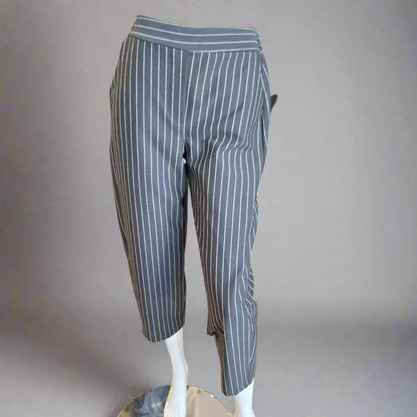 Peruzzi Pinstripe Slouch Trouser