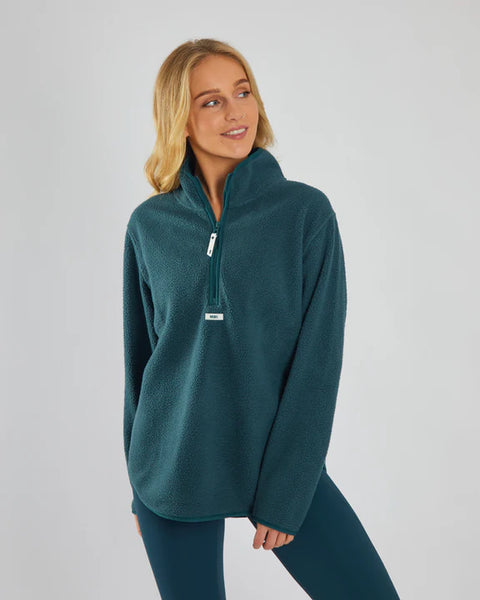 Diesel Kai Half Zip Teal