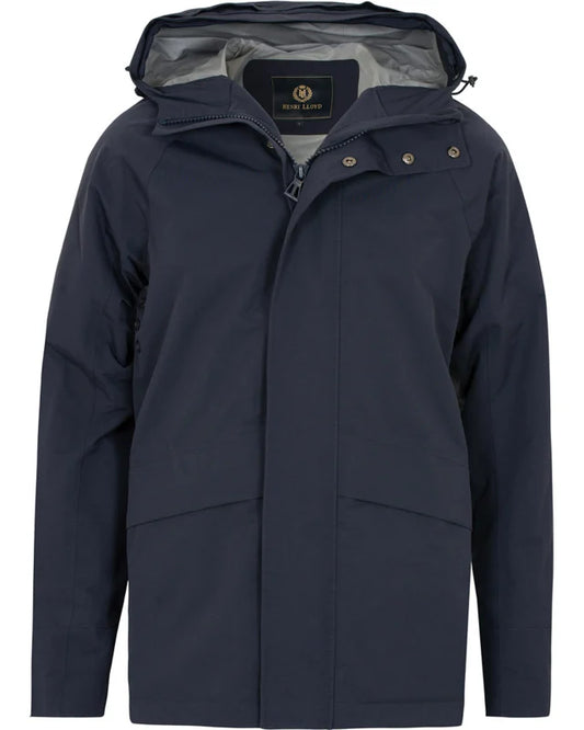 Henri Lloyd Mens Portland Rain Jacket Navy