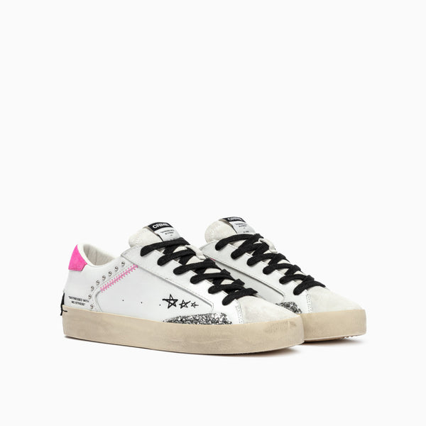 Crime London Distressed Pink Me Up