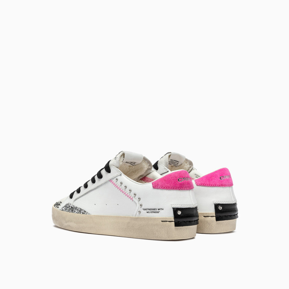 Crime London Distressed Pink Me Up