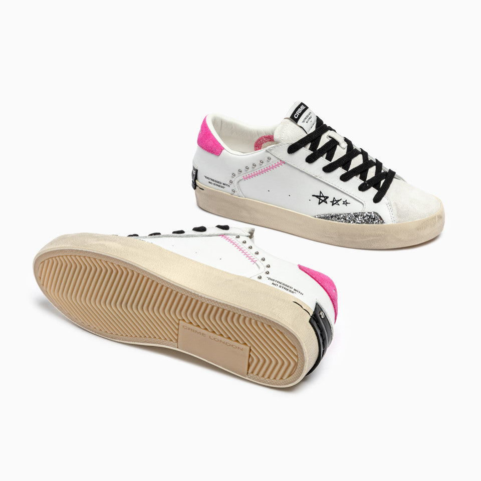 Crime London Distressed Pink Me Up