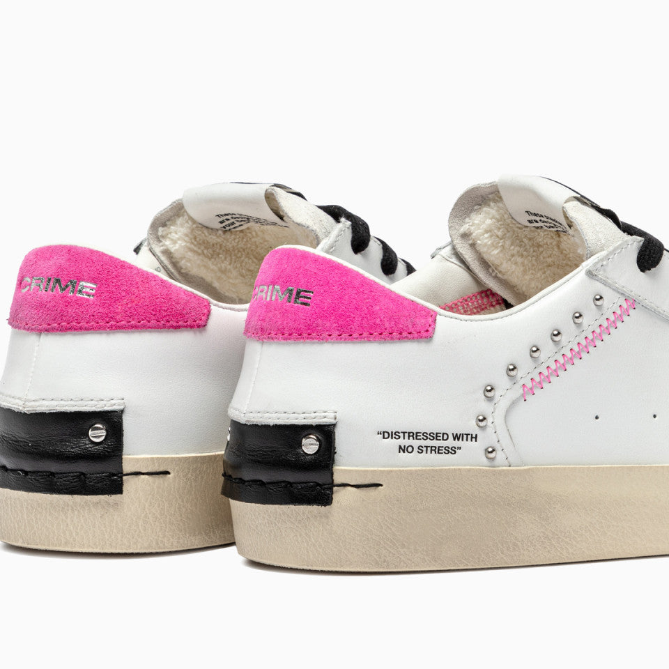 Crime London Distressed Pink Me Up