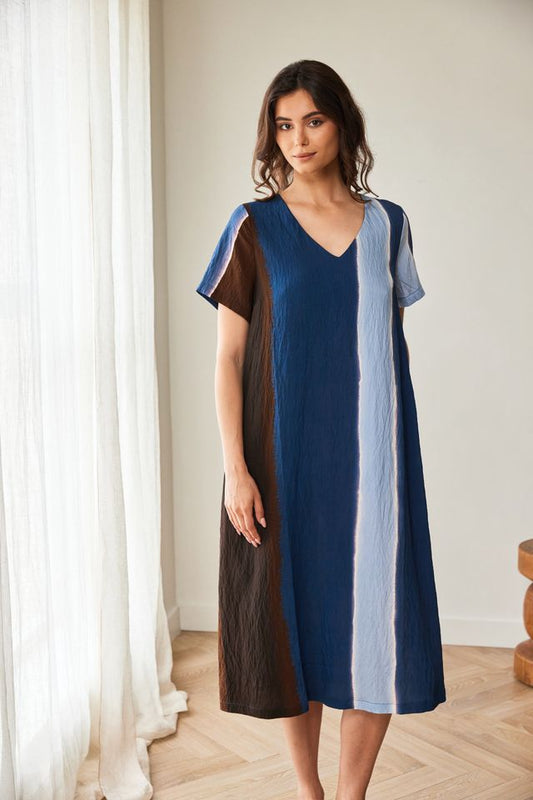 Peruzzi Multi Stripe Dress