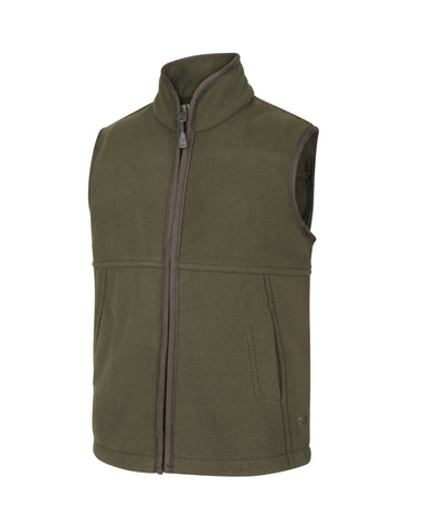 Hoggs Of Fife Kids Woodhall Gilet- Green