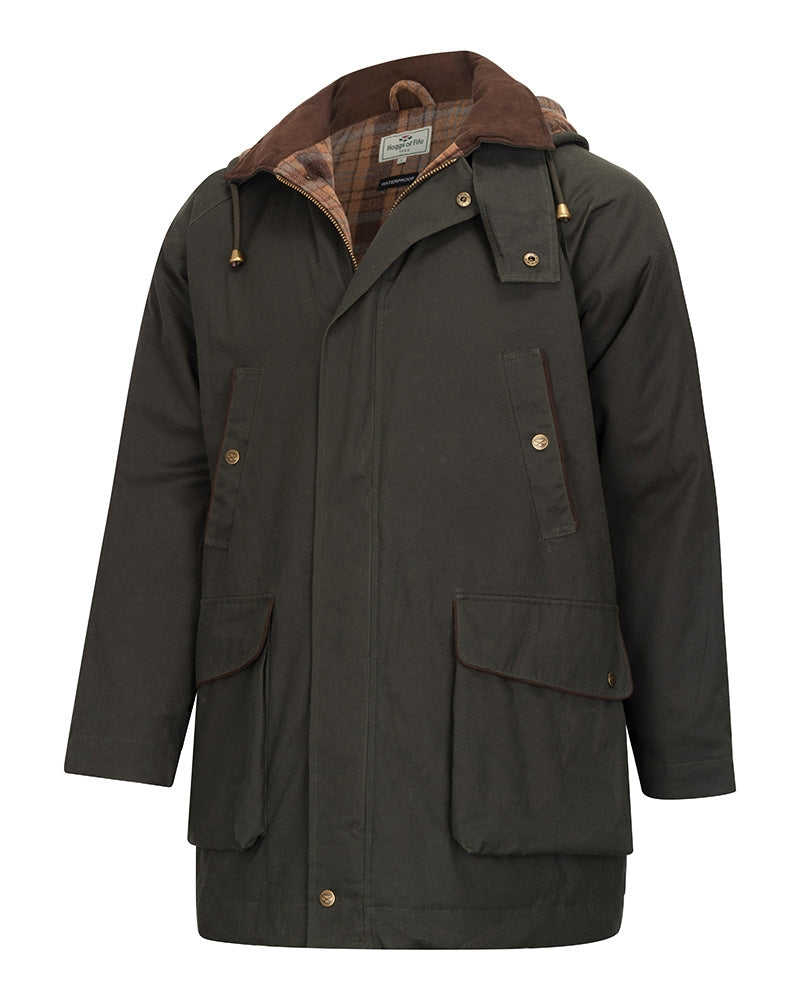 Hoggs Of Fife Kelso Waterproof Gents Wax Jacket